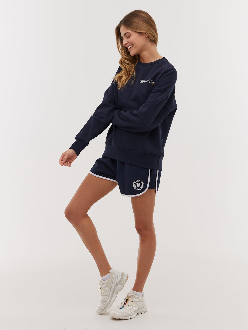 Soliha Jogger Shorts - Blue