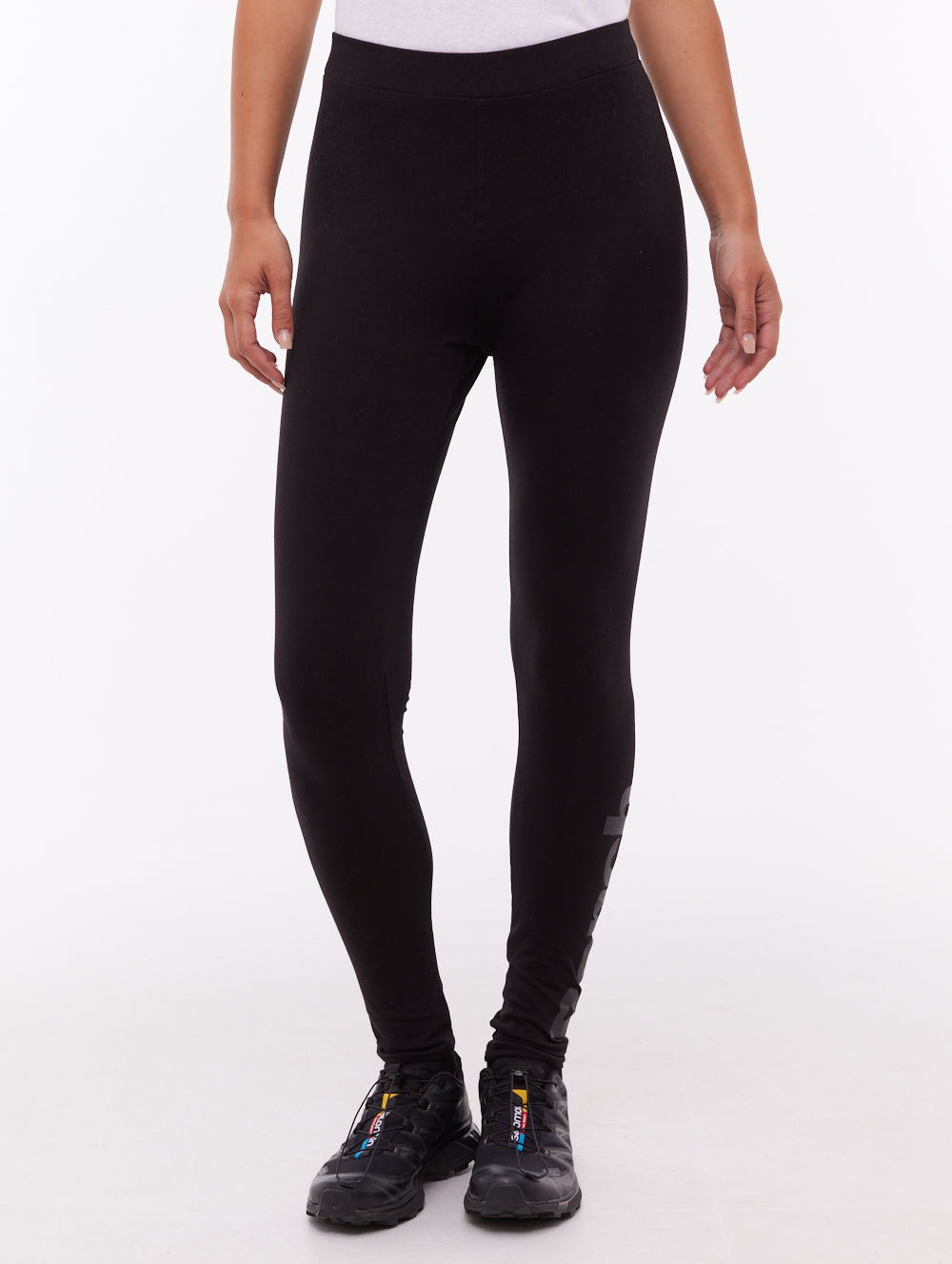 Tissa Leg Logo Leggings - Black