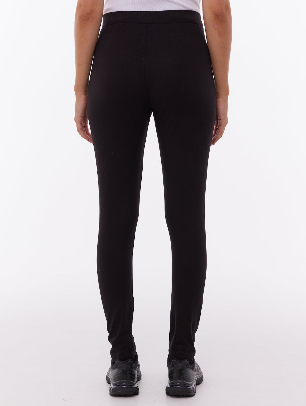 Jeana Emblem Leggings - Black