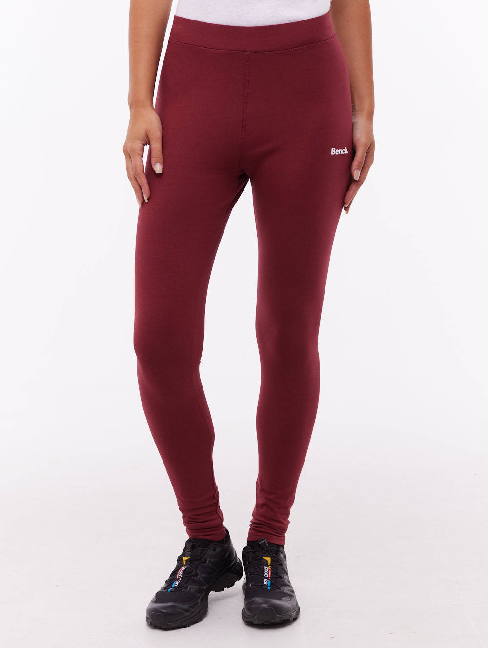 Jeana Emblem Leggings - Red