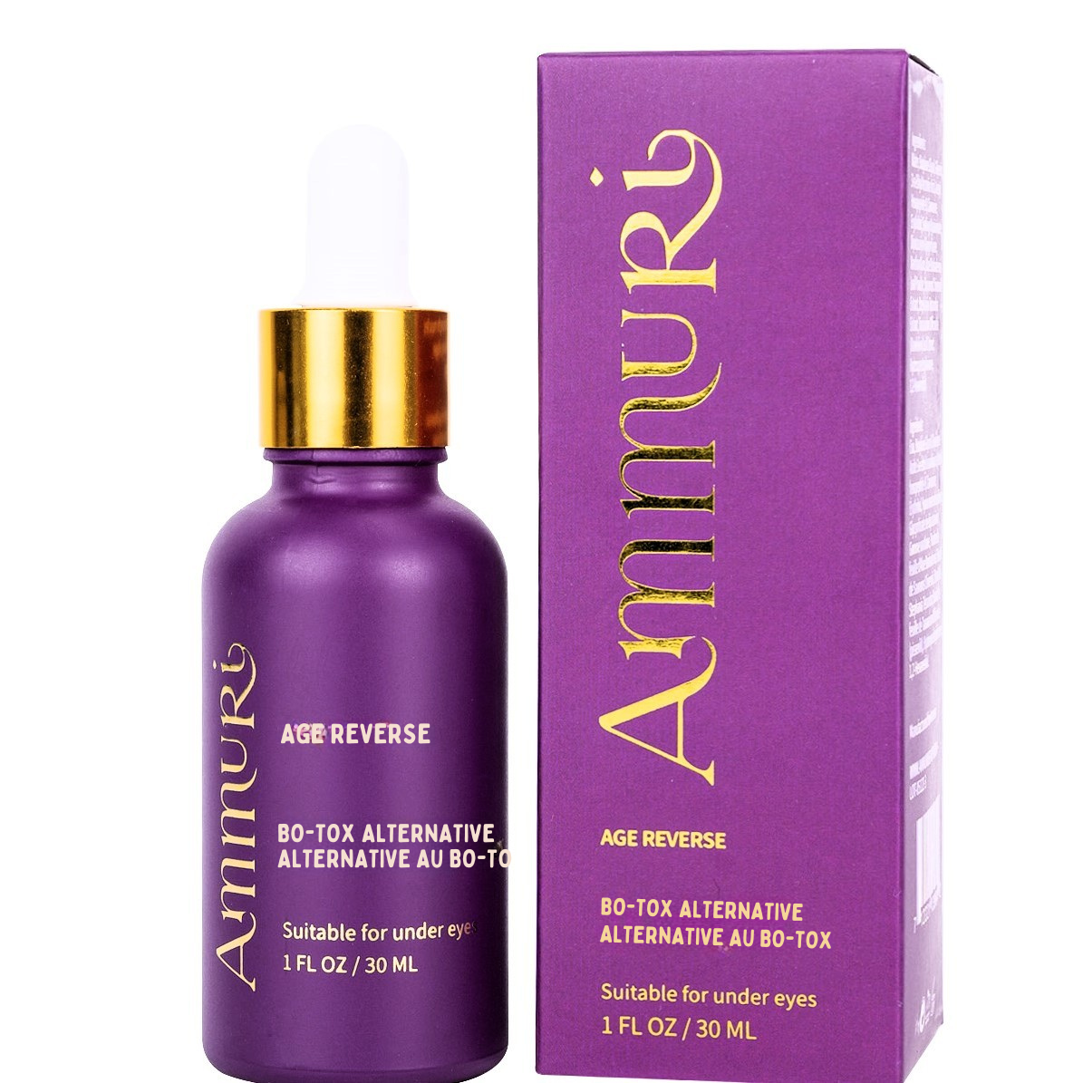 Age Reverse Peptide Serum 30ml – Anti-Ageing Face & Under Eye