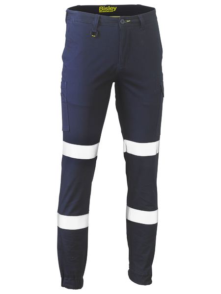 Trousers Cotton Drill Cargo Stretch Cuffed c/w Biomotion Tape