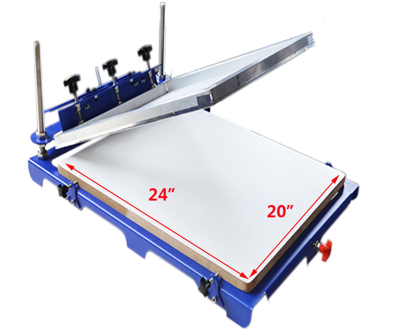 1 Color 1 Station Screen Printing Machine