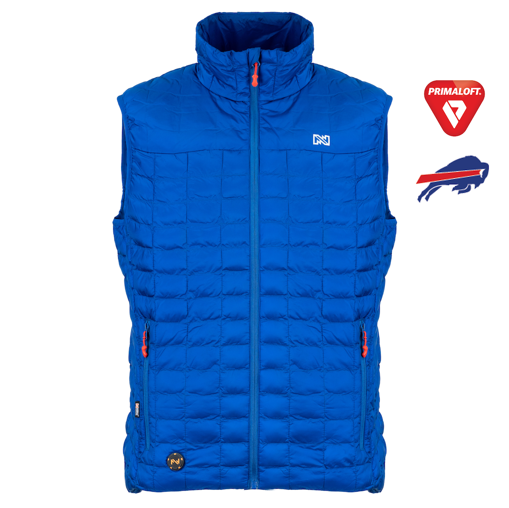 Backcountry Men's Heated Vest Buffalo Blue