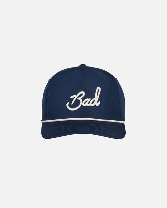 "Bad" Rope Golf Hat - Dark Navy