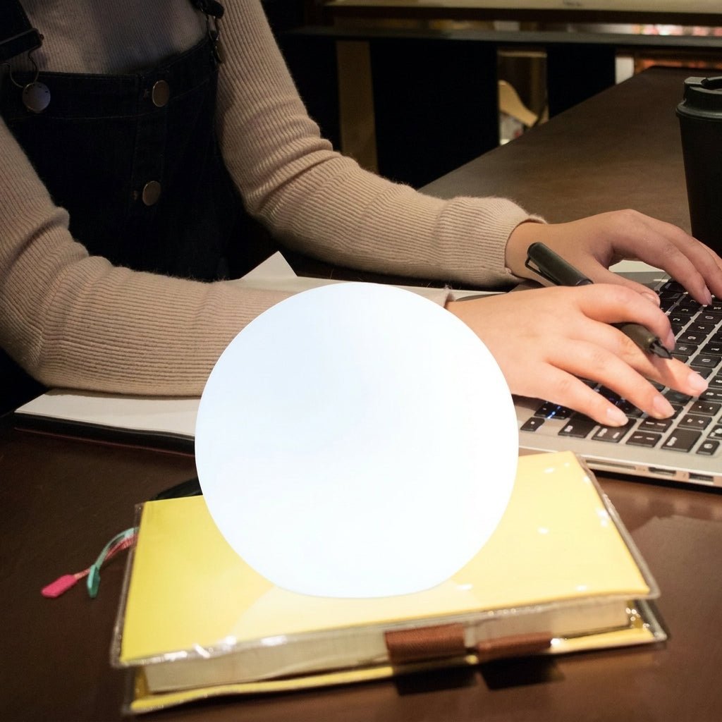 Ball Lamp, Rechargeable, LED Light Source, Remote Control