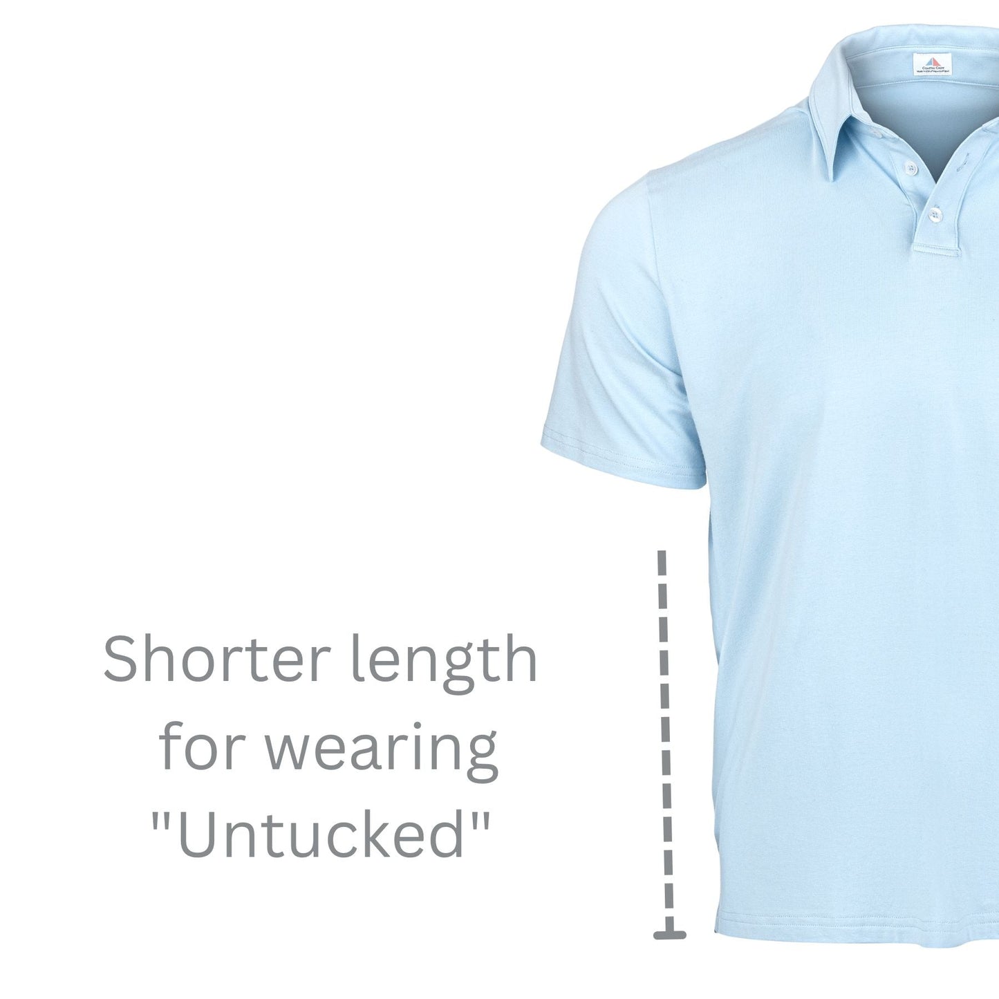 Beach House Polo "No Tuck"