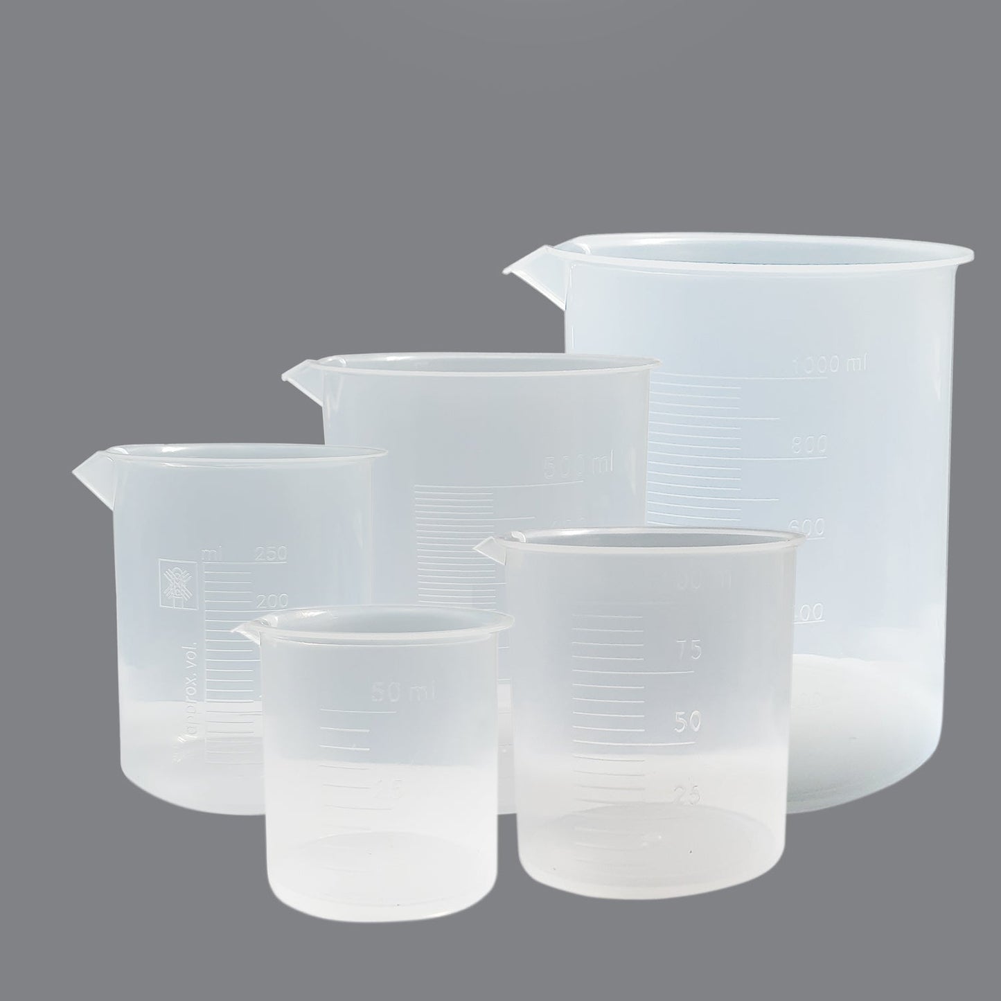 Beaker Plastic PP (Autoclavable/Microwave Safe)