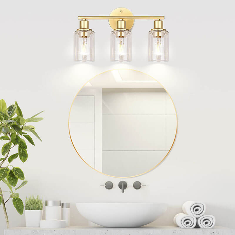 Retro Wall Sconce Light Fixture Versatile Reversible Mount