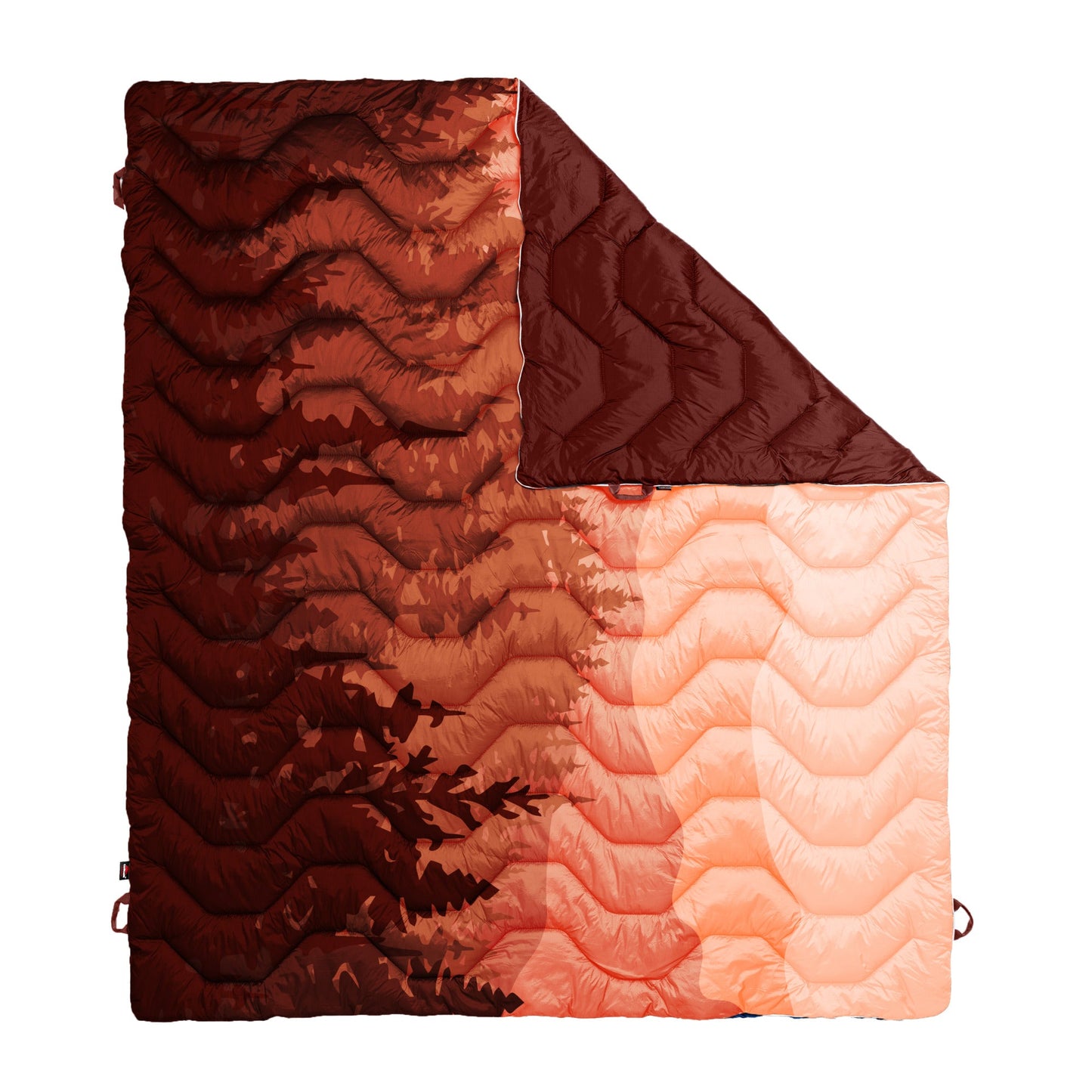 Mountain Scene Adventure Blanket