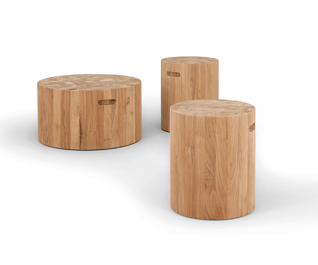 Block Square Side Table