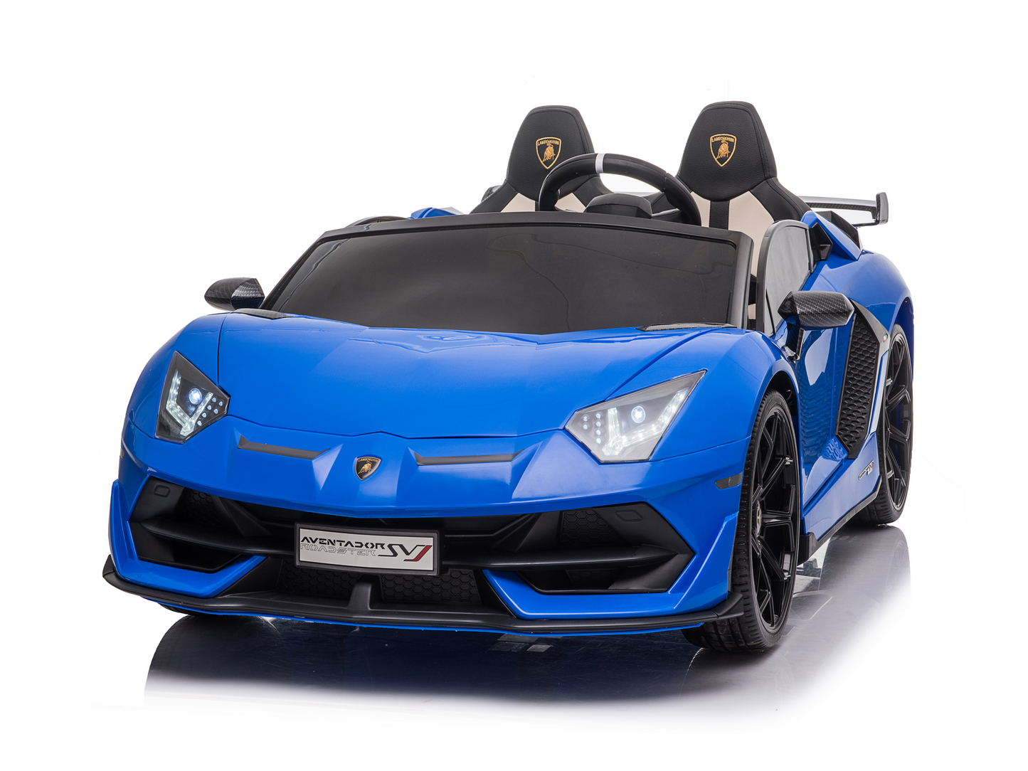 Magic Cars 2 Seater Lamborghini Aventador RC Ride On Car For Children Wireless Parental Control