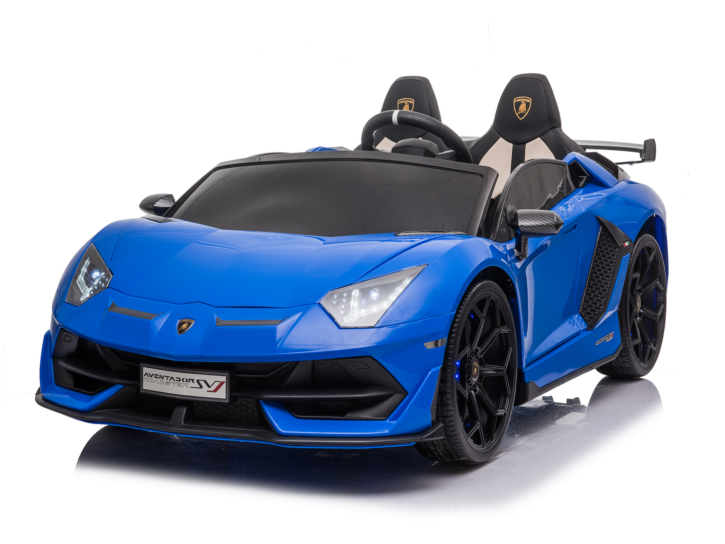 Magic Cars 2 Seater Lamborghini Aventador RC Ride On Car For Children Wireless Parental Control