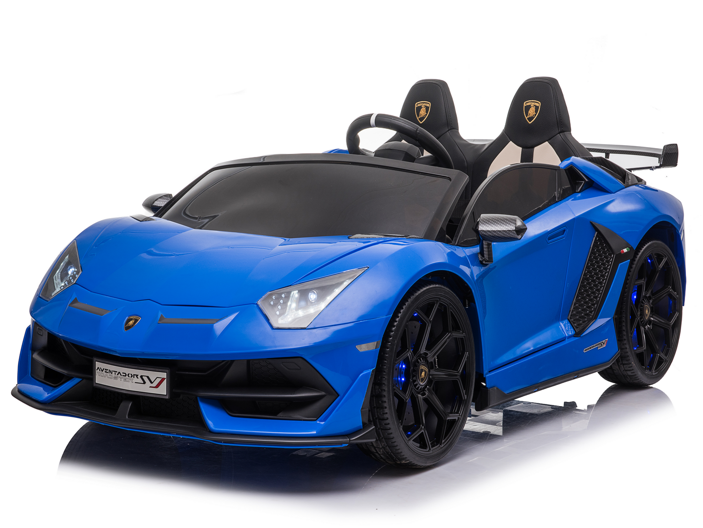 Magic Cars 2 Seater Lamborghini Aventador RC Ride On Car For Children Wireless Parental Control