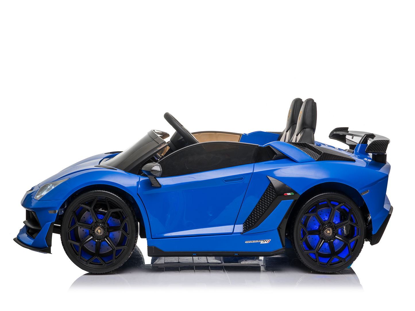 Magic Cars 2 Seater Lamborghini Aventador RC Ride On Car For Children Wireless Parental Control