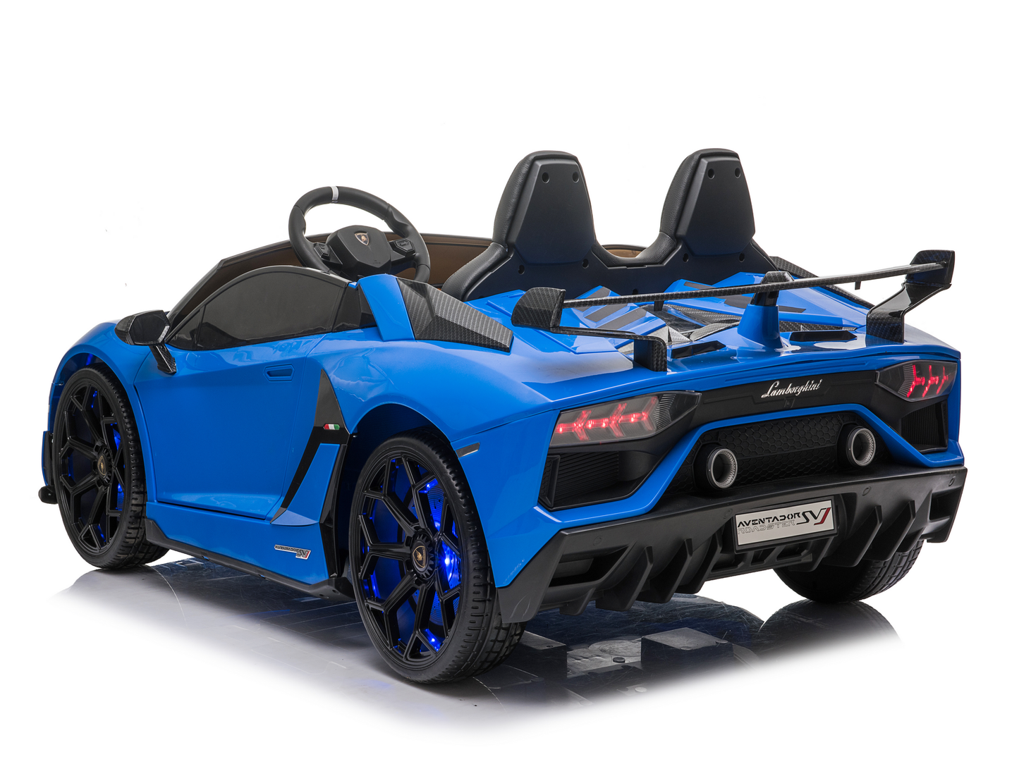 Magic Cars 2 Seater Lamborghini Aventador RC Ride On Car For Children Wireless Parental Control