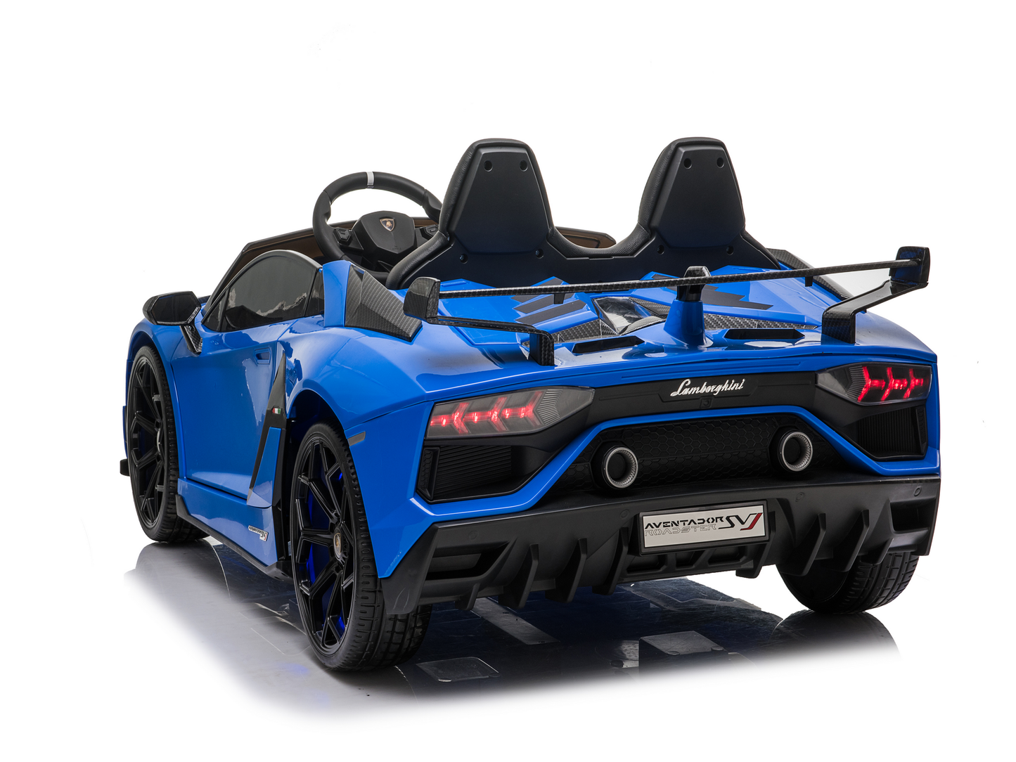 Magic Cars 2 Seater Lamborghini Aventador RC Ride On Car For Children Wireless Parental Control