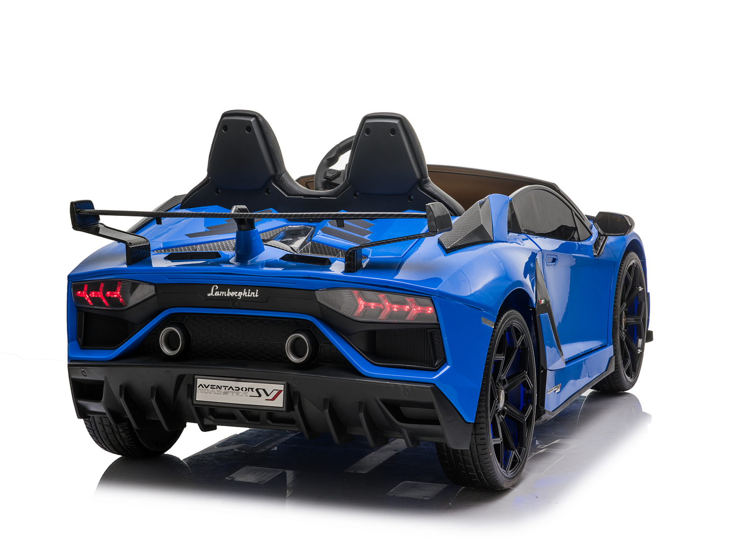 Magic Cars 2 Seater Lamborghini Aventador RC Ride On Car For Children Wireless Parental Control