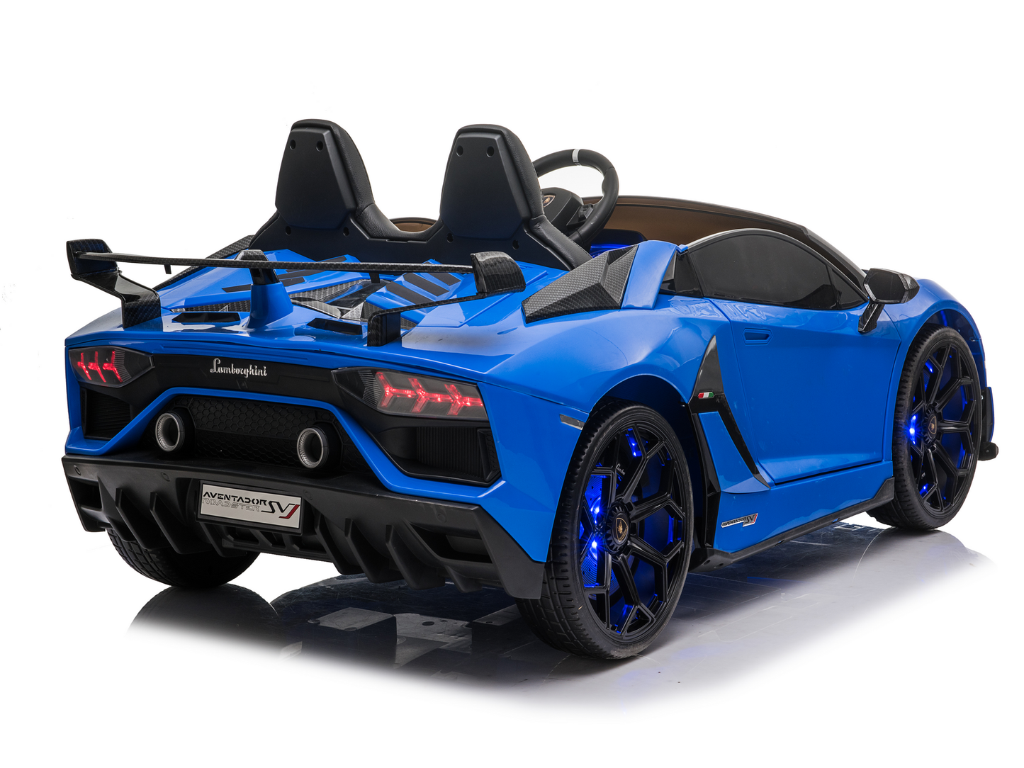 Magic Cars 2 Seater Lamborghini Aventador RC Ride On Car For Children Wireless Parental Control