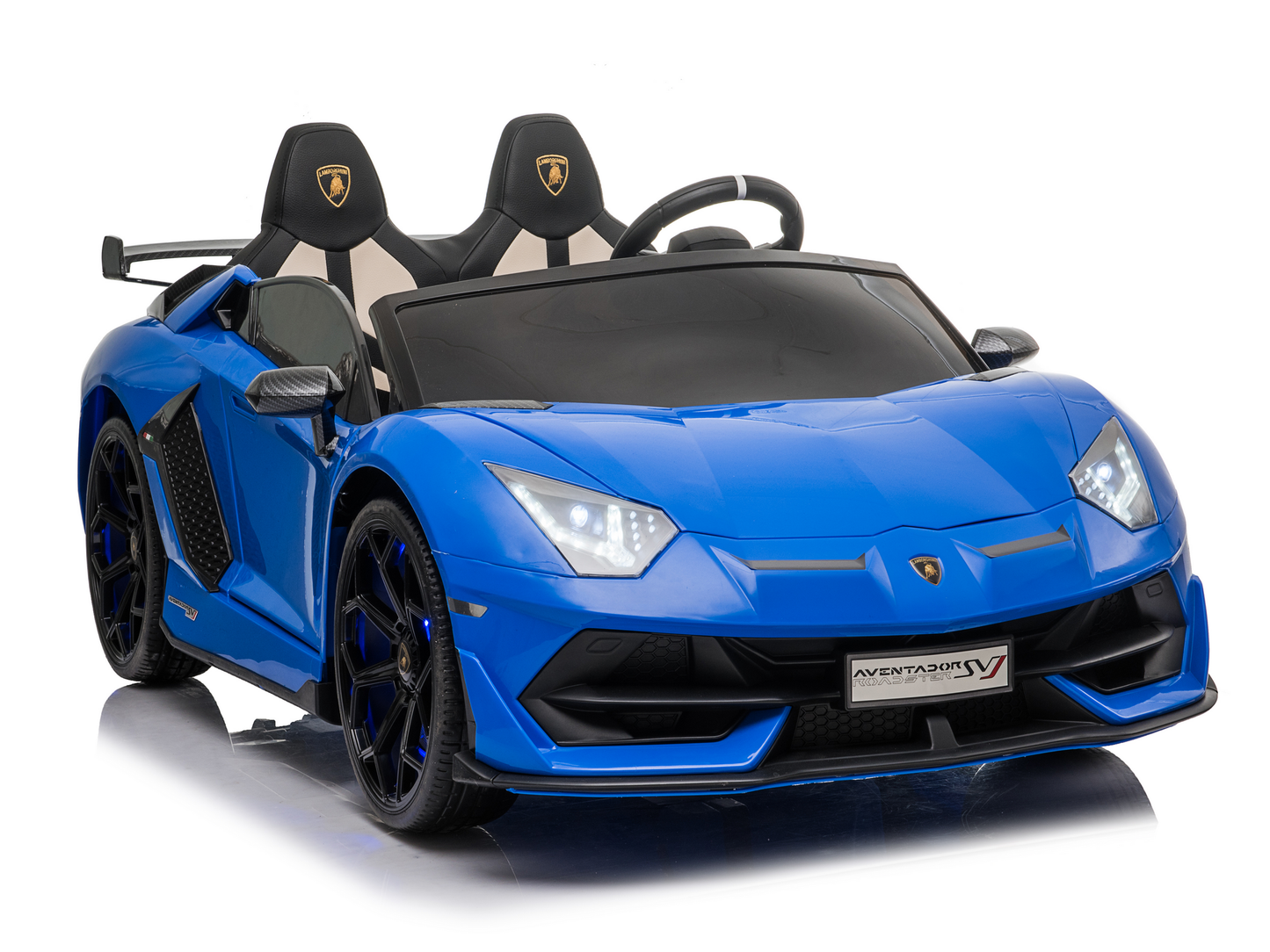 Magic Cars 2 Seater Lamborghini Aventador RC Ride On Car For Children Wireless Parental Control