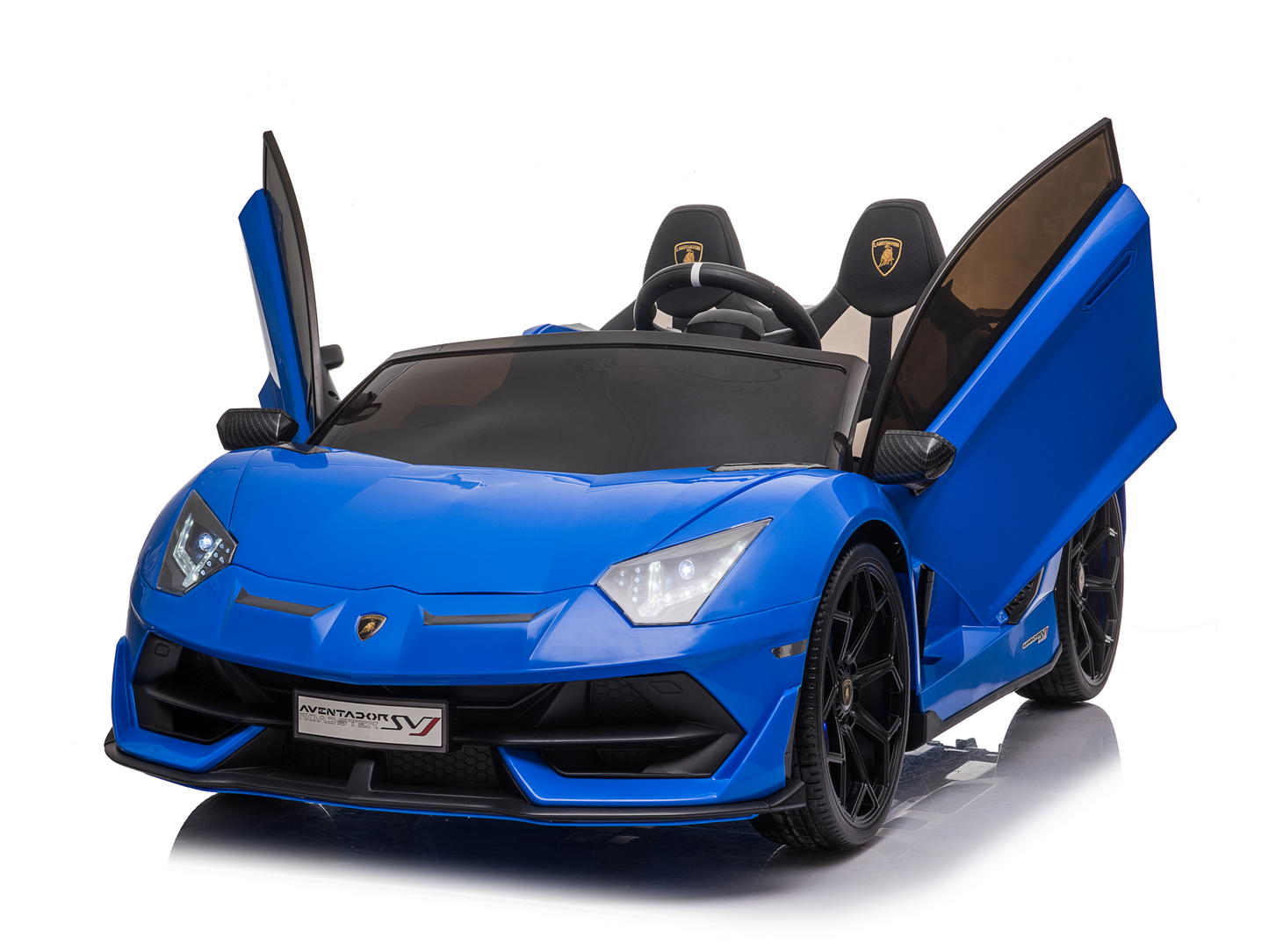 Magic Cars 2 Seater Lamborghini Aventador RC Ride On Car For Children Wireless Parental Control