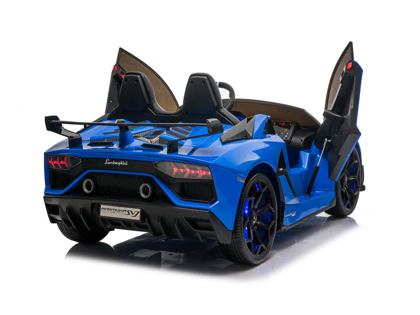 Magic Cars 2 Seater Lamborghini Aventador RC Ride On Car For Children Wireless Parental Control