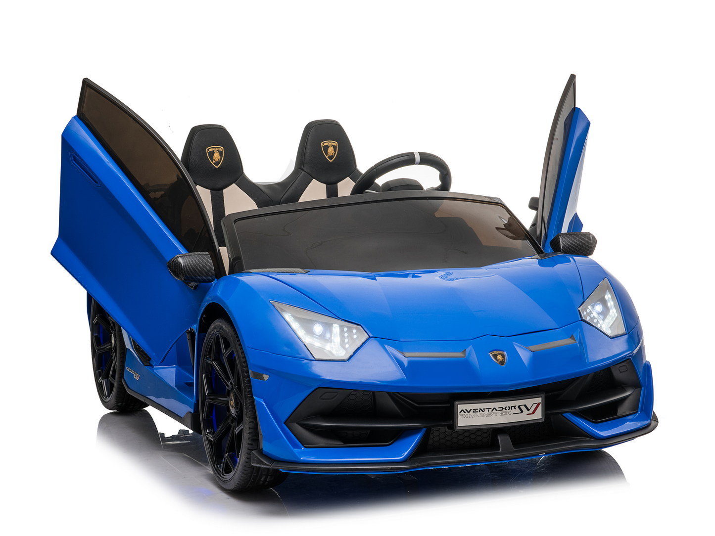 Magic Cars 2 Seater Lamborghini Aventador RC Ride On Car For Children Wireless Parental Control