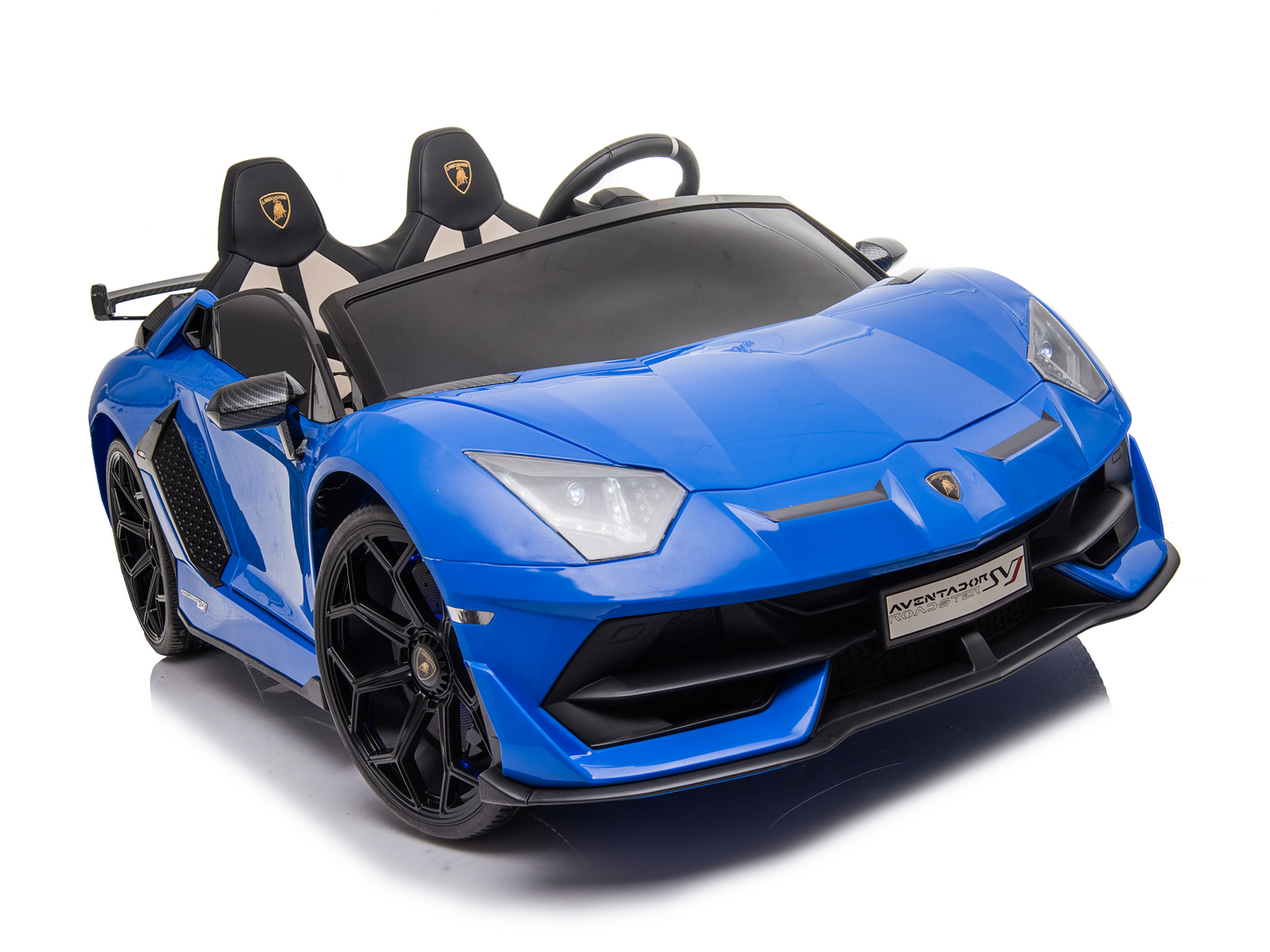 Magic Cars 2 Seater Lamborghini Aventador RC Ride On Car For Children Wireless Parental Control