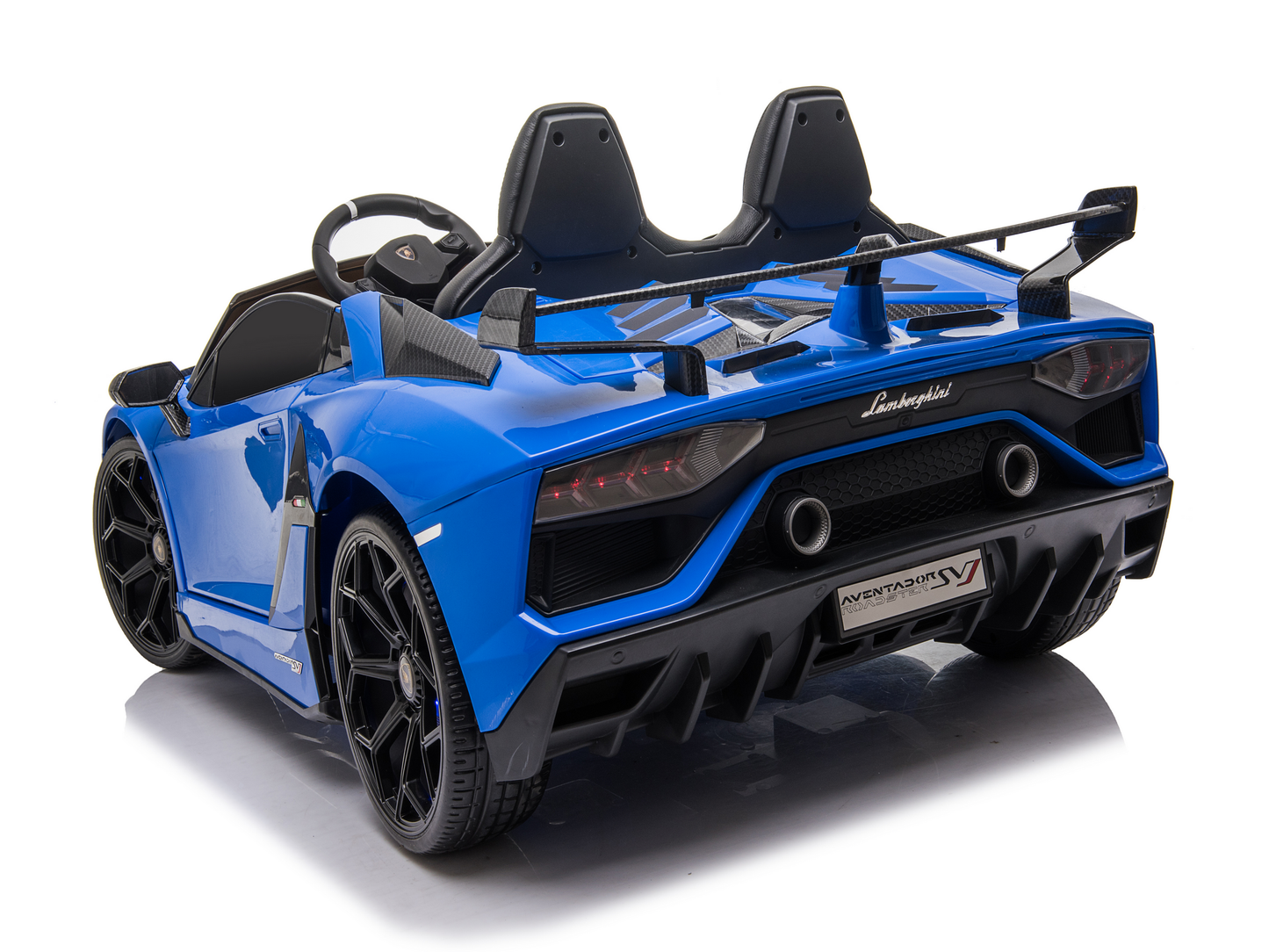 Magic Cars 2 Seater Lamborghini Aventador RC Ride On Car For Children Wireless Parental Control