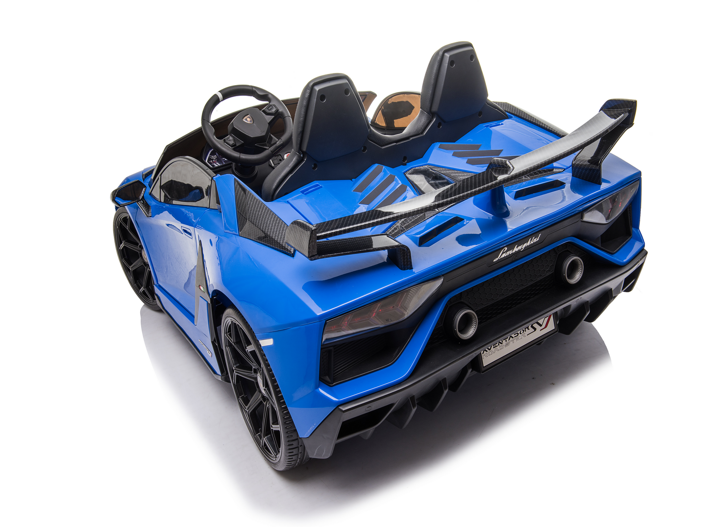 Magic Cars 2 Seater Lamborghini Aventador RC Ride On Car For Children Wireless Parental Control