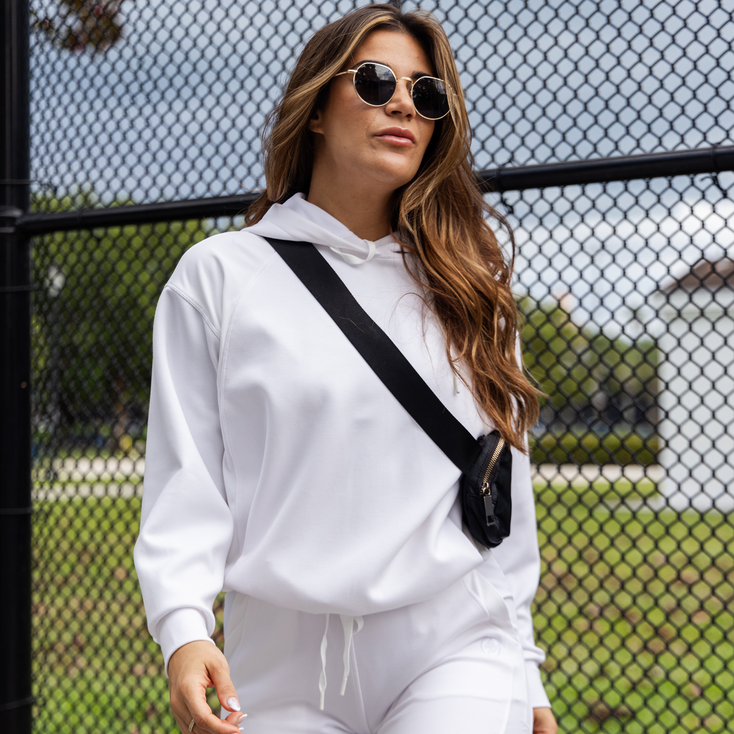 Lounge Lux Hoodie (White)