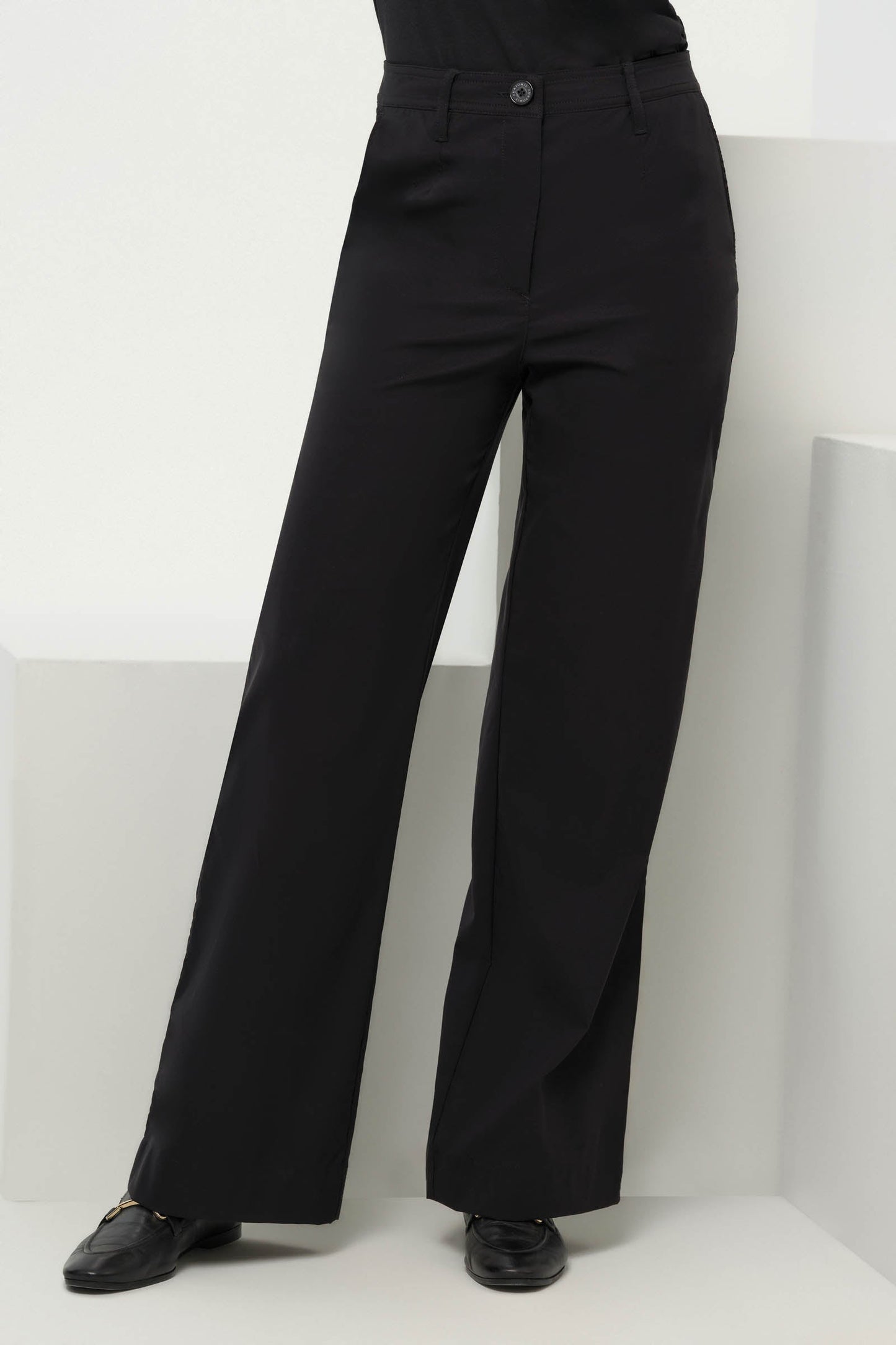Brooklyn Wide Leg Mid-weight Pant