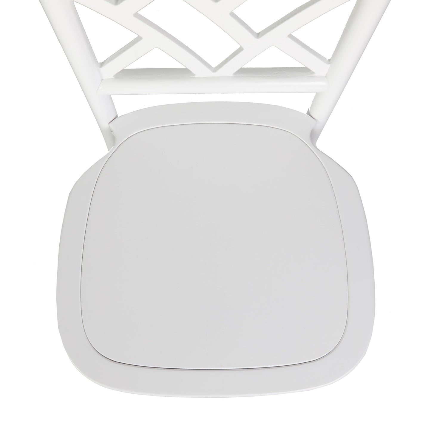 Brooklyn Commercial Grade Solid Wood Stackable Dining Chair with Intricate Back Detail