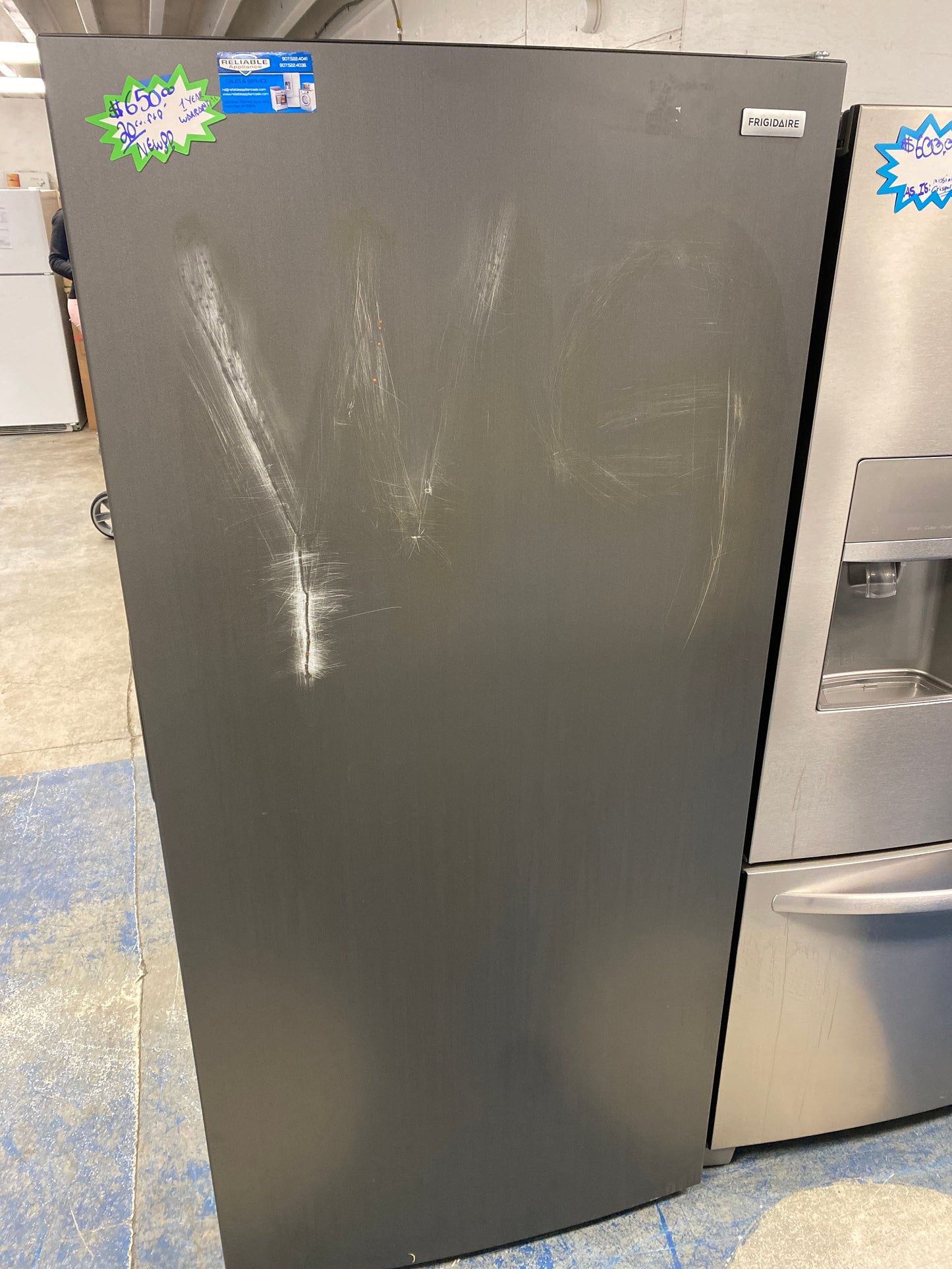 New Frigidaire 20 cu. ft. Upright Freezer