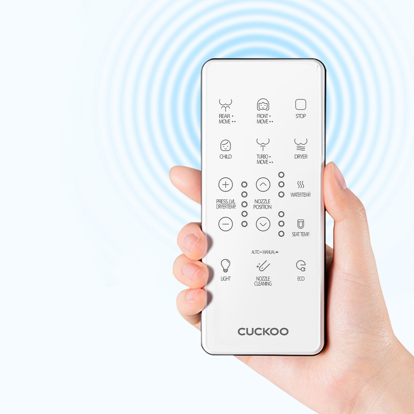 Electric Bidet for Elongated Seats (CBT-I1030RW)