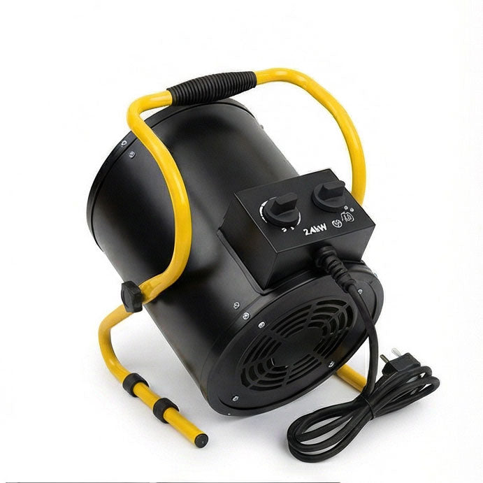 Elite CFH240 2.4kW 240v Cylinder Fan Heater - RCD Fitted (Free)