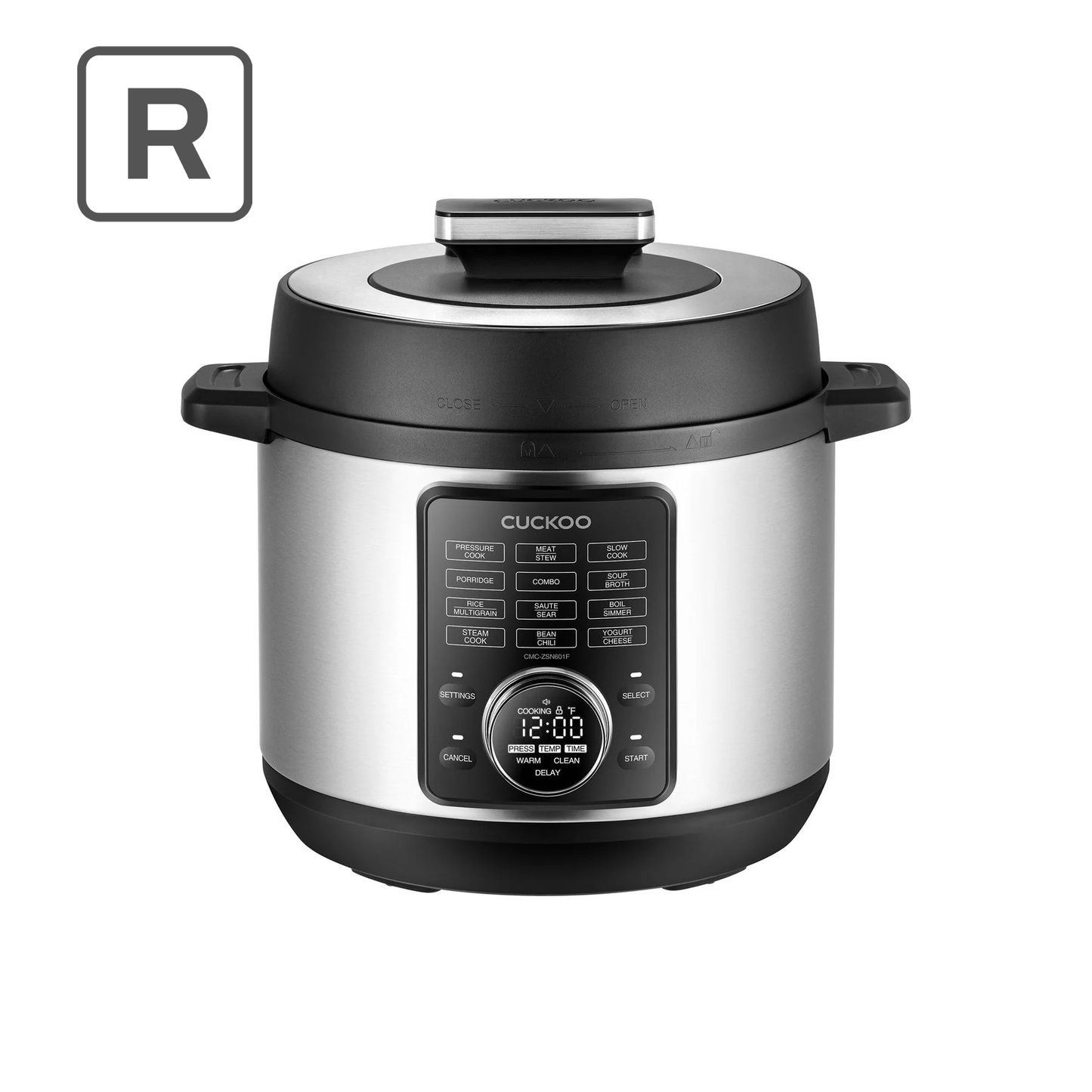 Refurbished C grade 6-Quart 8-in-1 Pressure Cooker (CMC-ZSN601F)