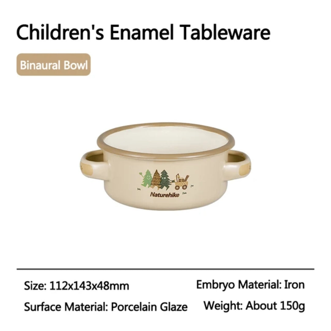 Naturehike Children Enamel Tableware