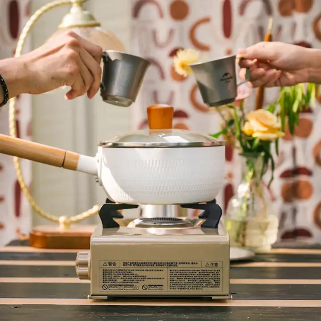 Naturehike Mini Cassette Furnace Stove Brown