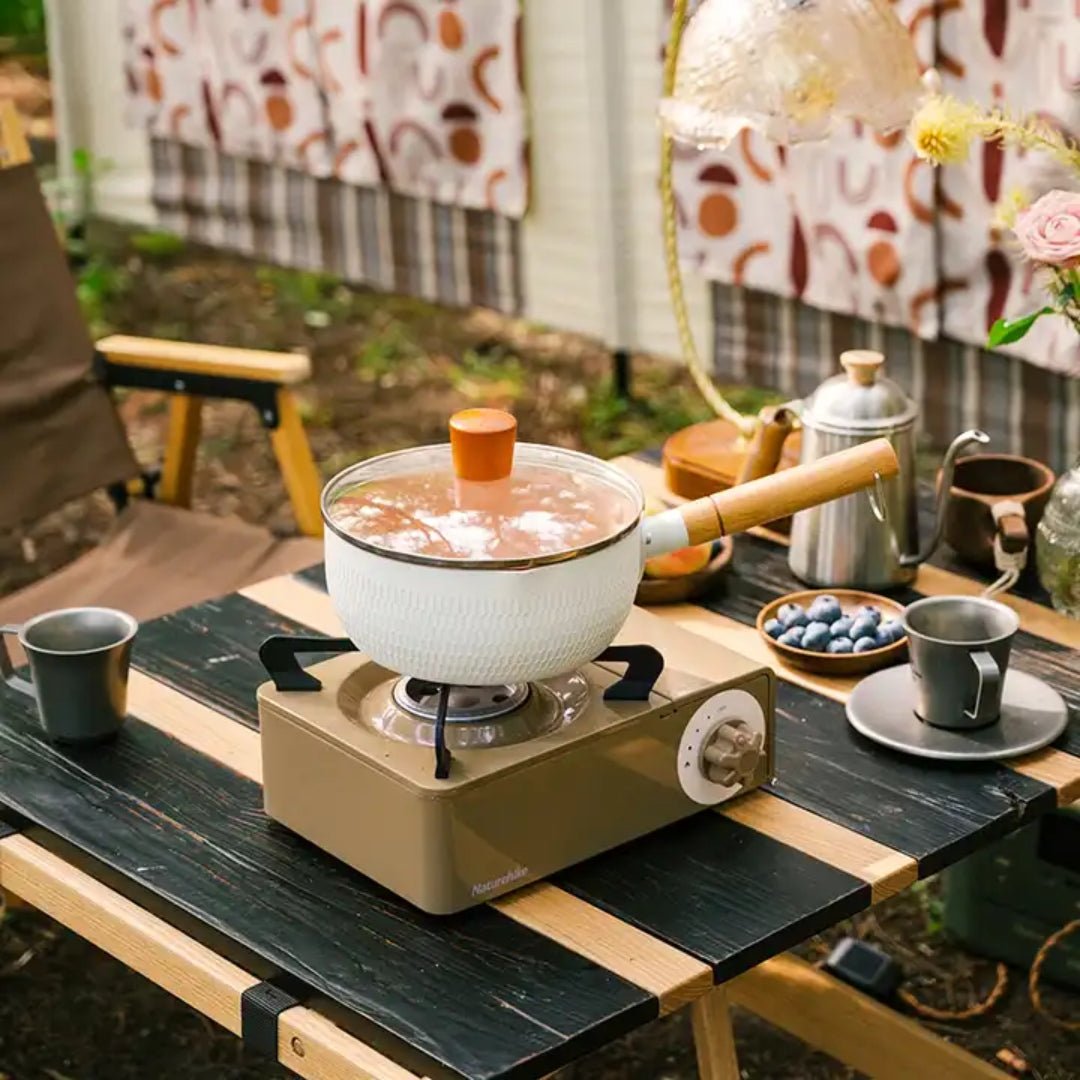 Naturehike Mini Cassette Furnace Stove Brown