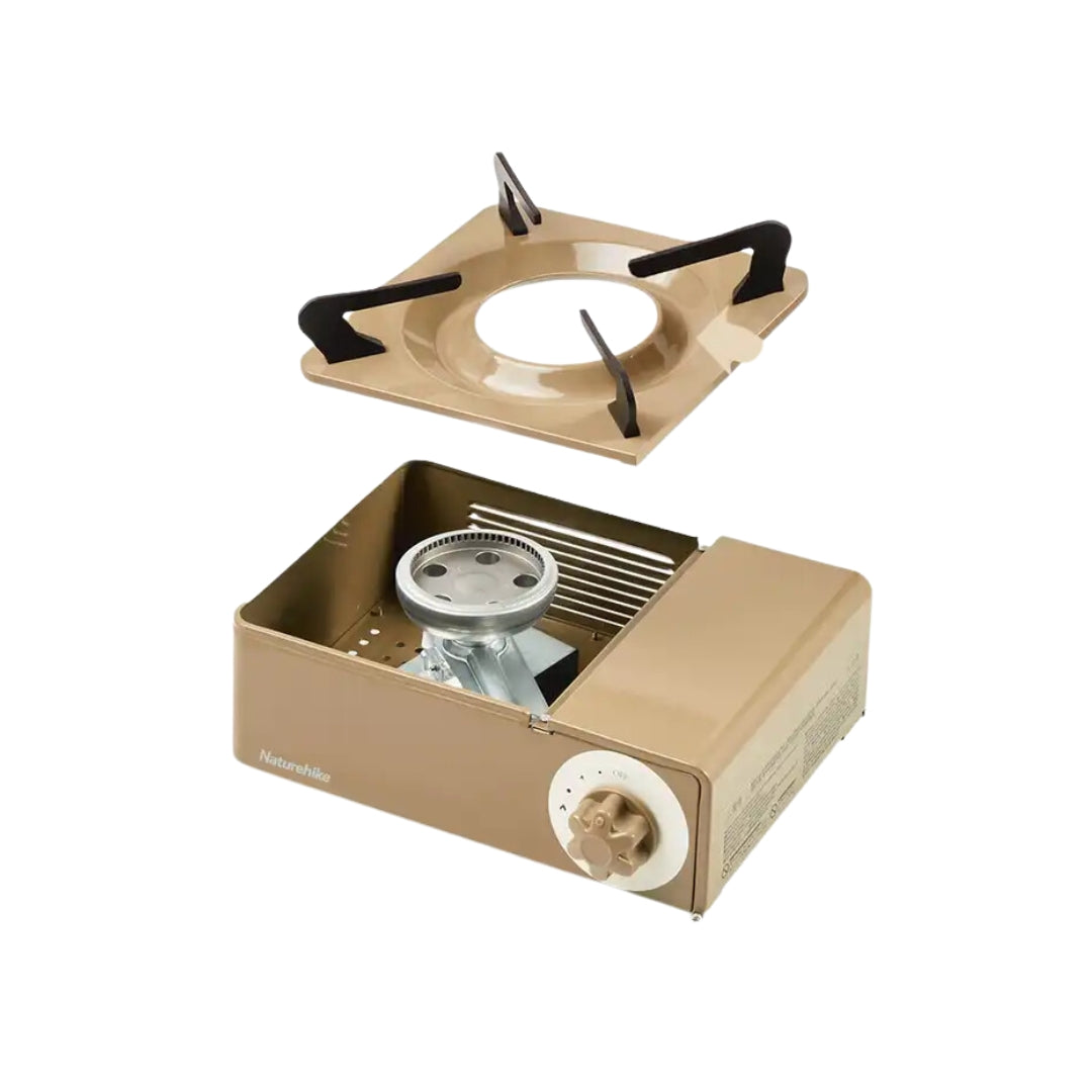 Naturehike Mini Cassette Furnace Stove Brown
