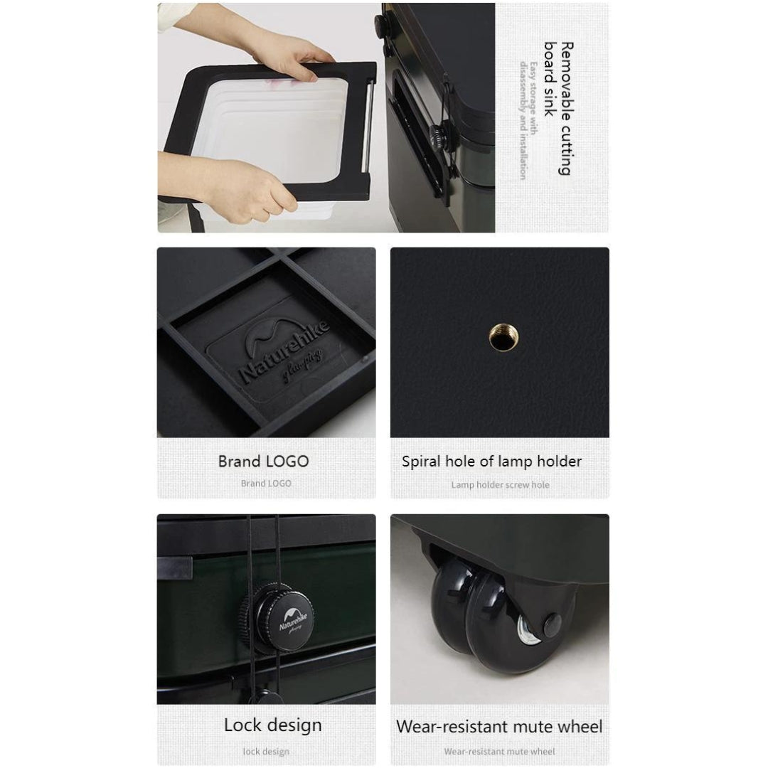 Naturehike Fireworks 1.0(IGT) Outdoor Mobile Kitchen with Stove