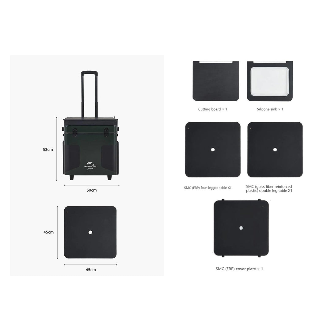 Naturehike Fireworks 1.0(IGT) Outdoor Mobile Kitchen with Stove