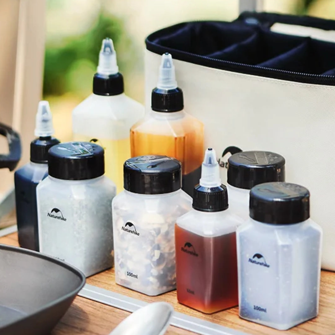 Naturehike Portable Seasoning Bottle Set 8 in 1