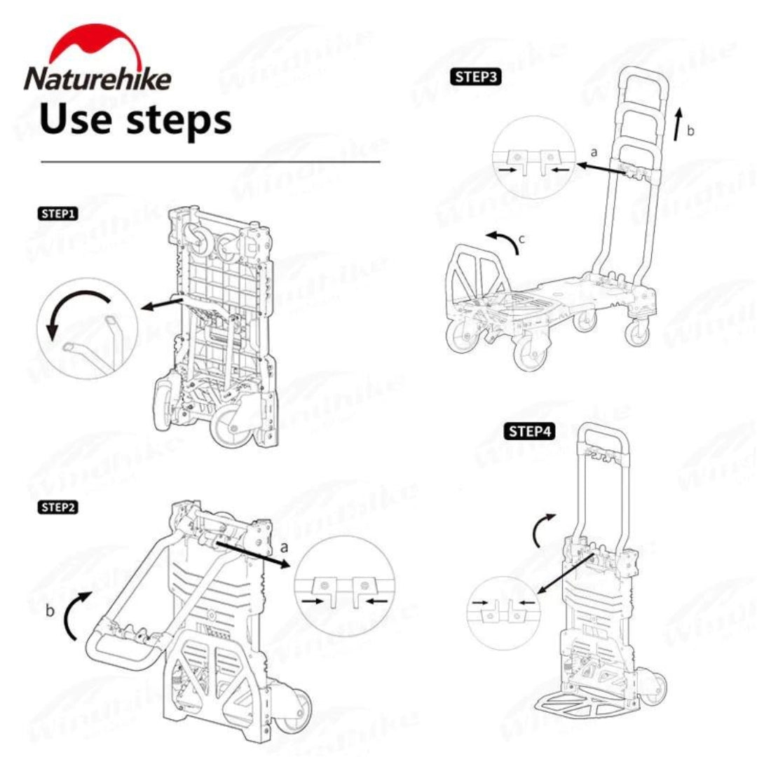 Naturehike CNH22JU024 (TC08) Multifunctional two-in-one cart