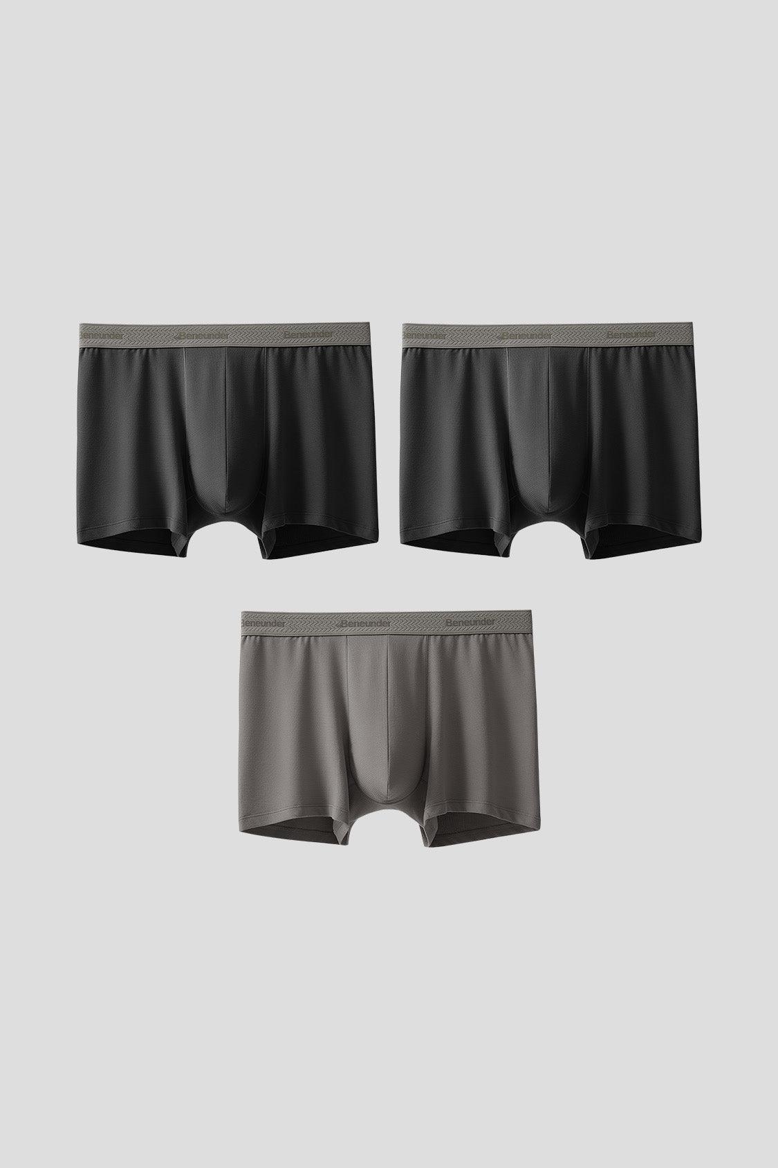 Men's Breathable Cotton Underwear 3-Pack CT009