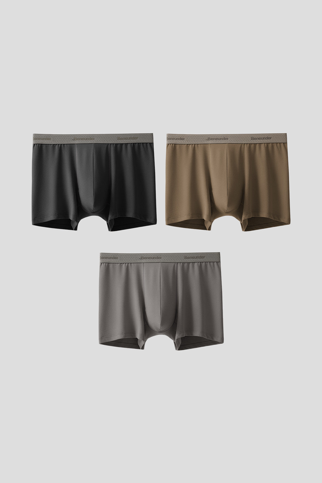Men's Breathable Cotton Underwear 3-Pack CT009