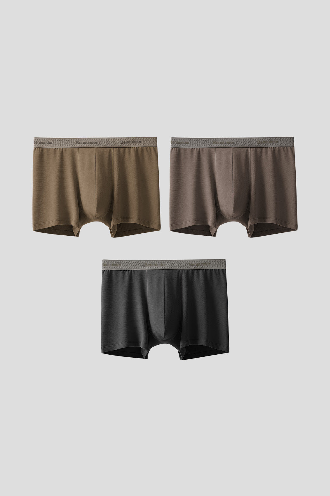 Men's Breathable Cotton Underwear 3-Pack CT009