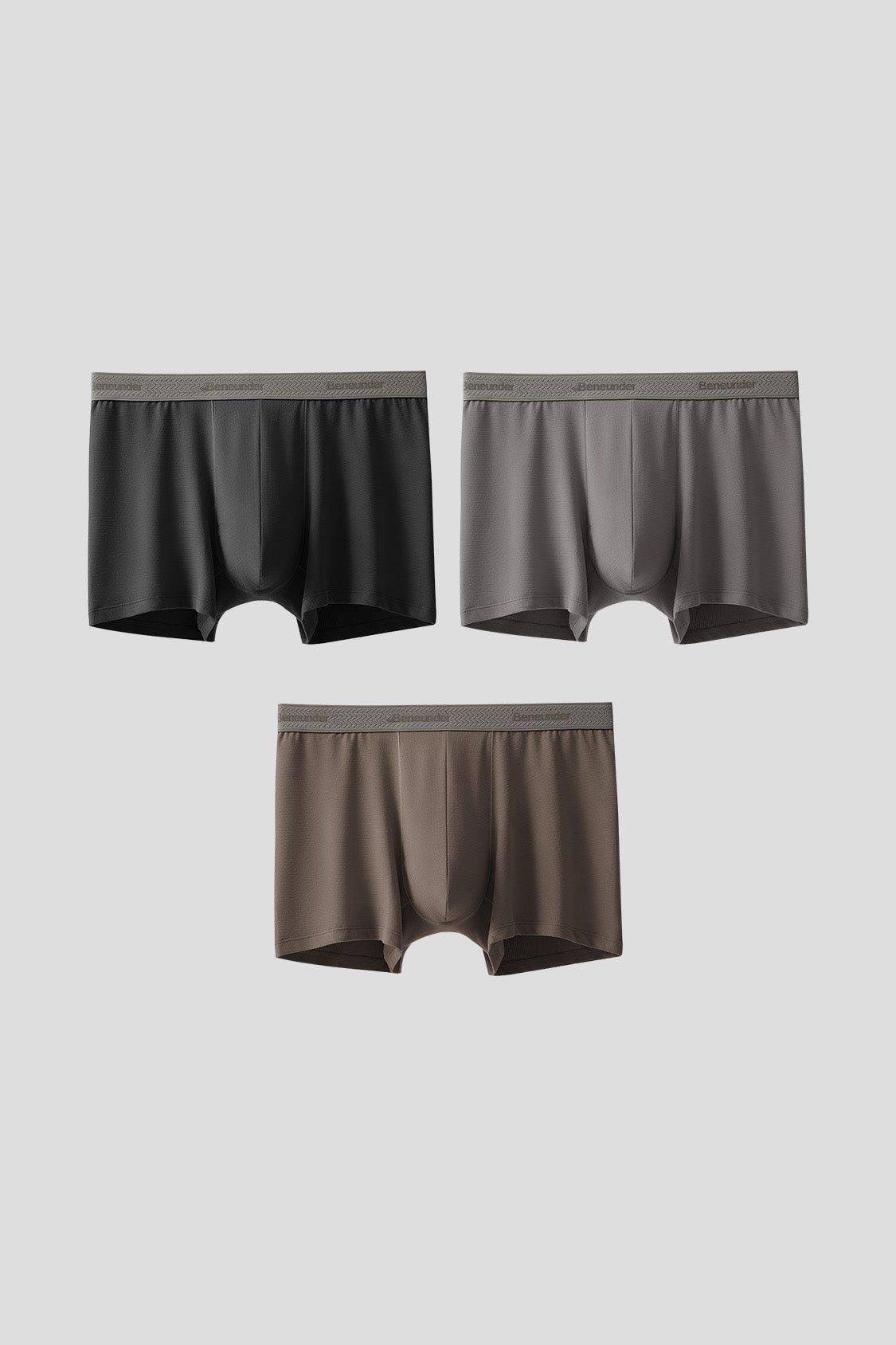 Men's Breathable Cotton Underwear 3-Pack CT009