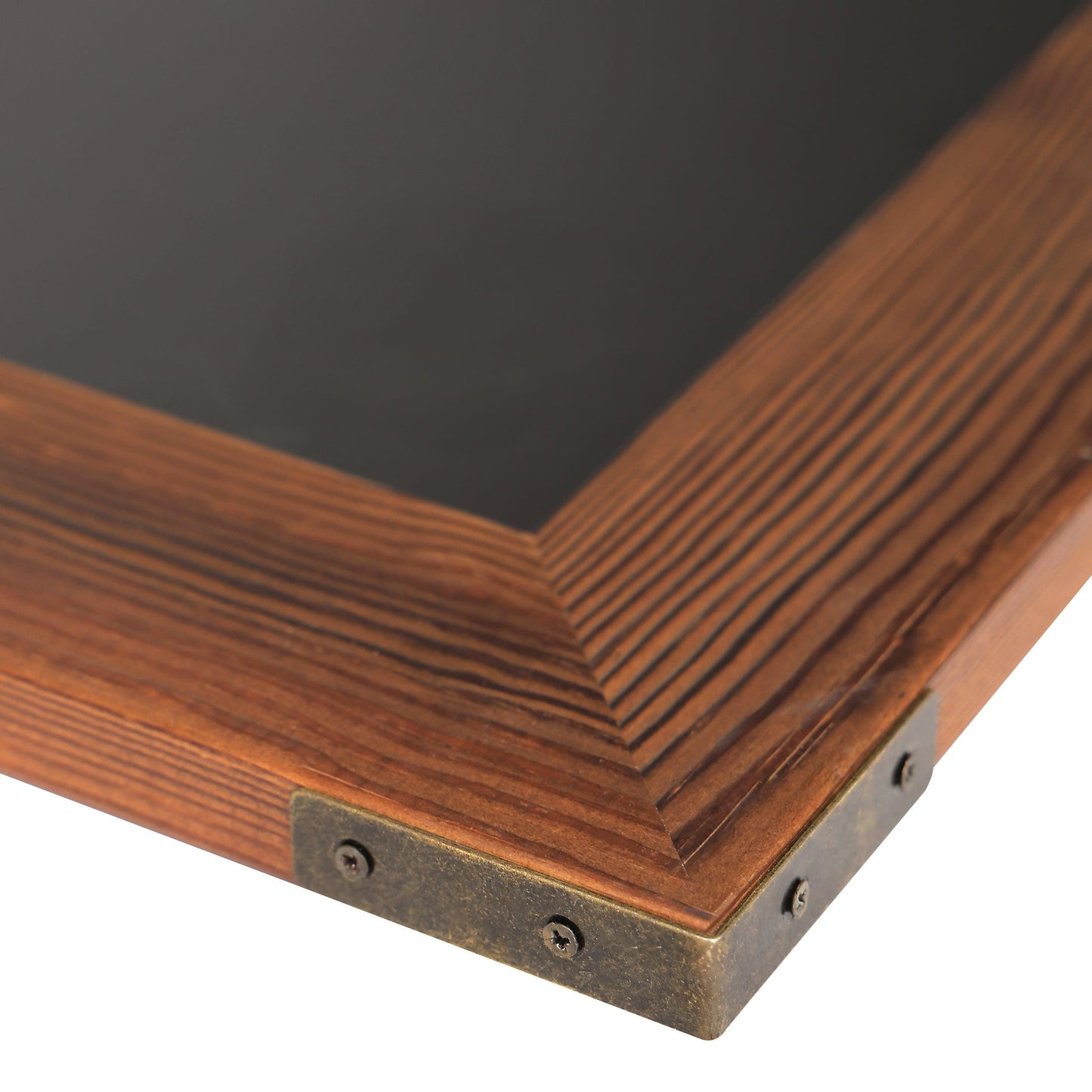 Canterbury Wall Mount Magnetic Chalkboard Sign with Eraser, Hanging Wall Chalkboard Memo Board for Home, School, or Business